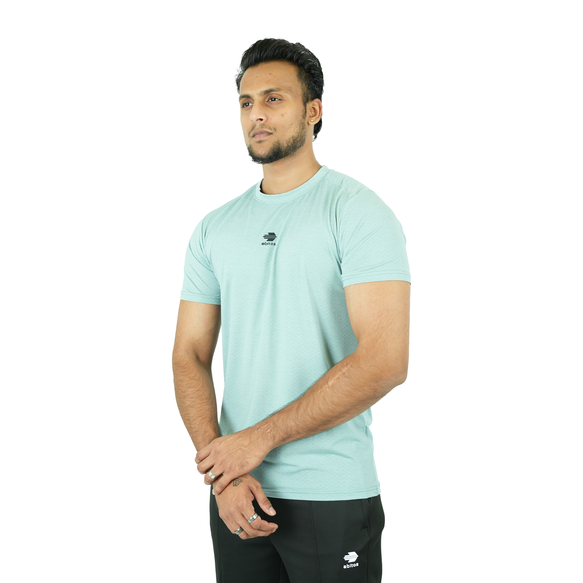 Men's Round Neck T-Shirt - Lightweight & Comfortable Casual Wear