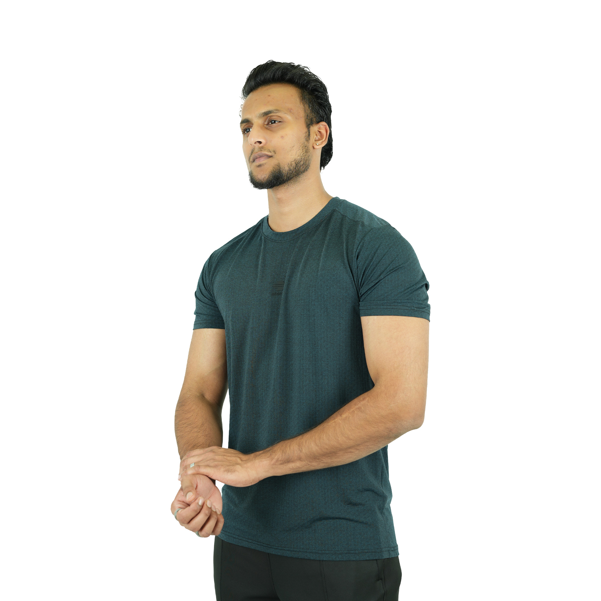 Men's Round Neck T-Shirt - Lightweight & Comfortable Casual Wear